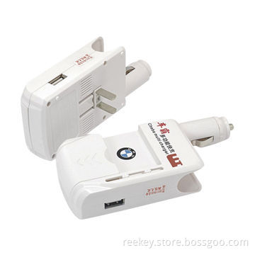 Digital Camera Battery Charger with 12 to 24V DC Car Voltages